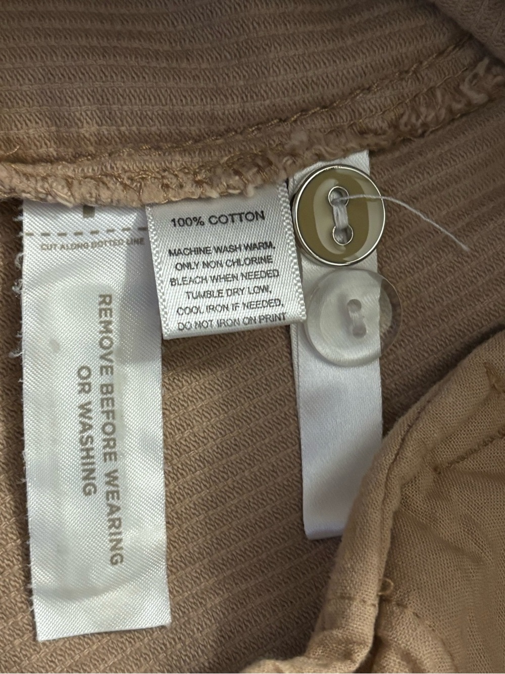 Ann Taylor Corduroy Mini Skirt Women’s Size 0 Brown/Tan - Picture 9 of 9